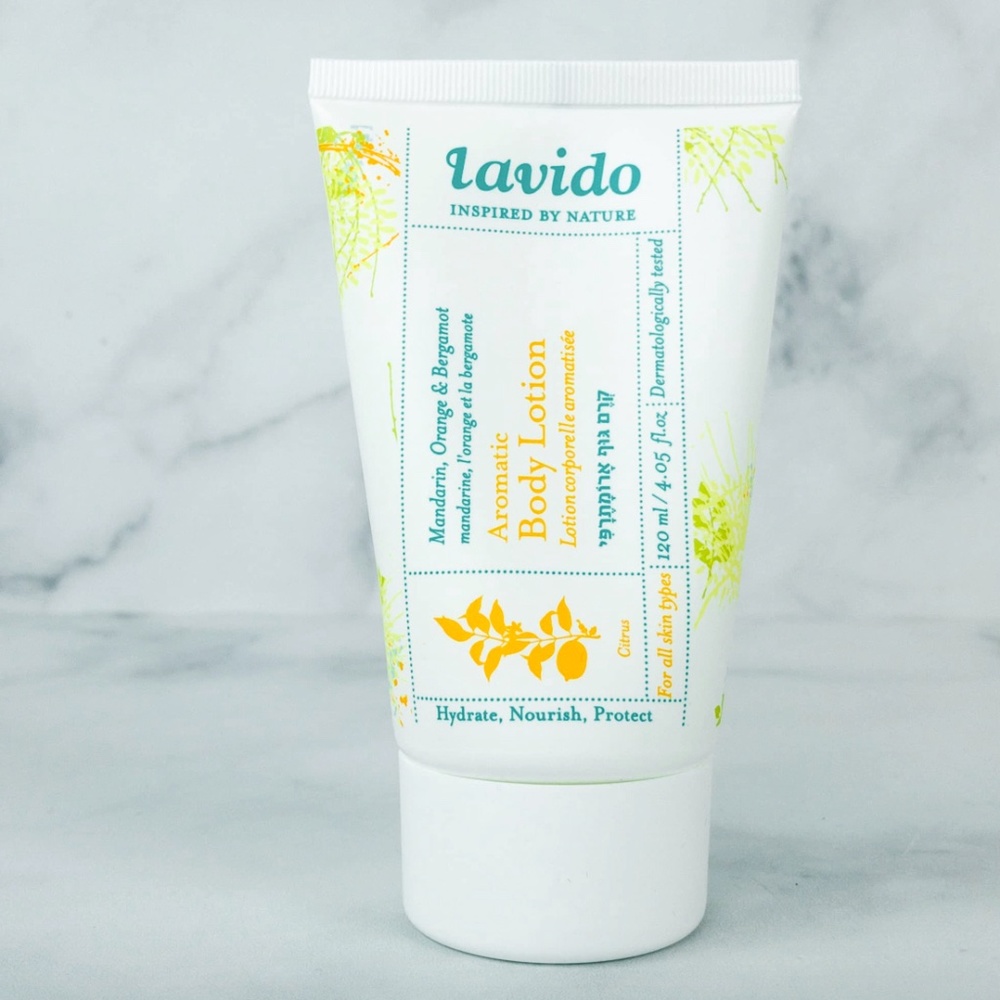 LAVIDO ORGANIC CITRUS SHEA BUTTER LOTION